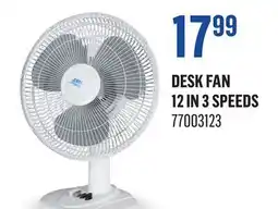 Canac Desk Fan 12 in 3 Speeds offer