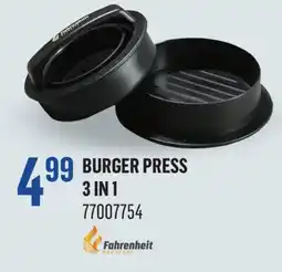 Canac Burger Press 3 in 1 offer