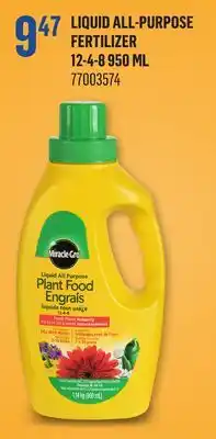 Canac Liquid All-Purpose Fertilizer 12-4-8 950 ml offer