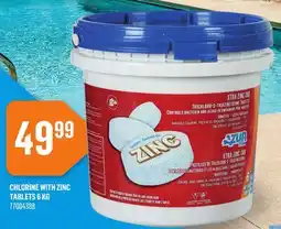 Canac Chlorine with Zinc Tablets 6 kg offer