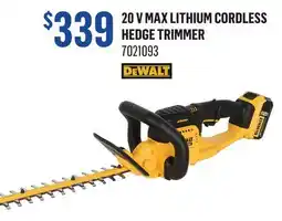 Canac 20 V Max Lithium Cordless Hedge Trimmer offer