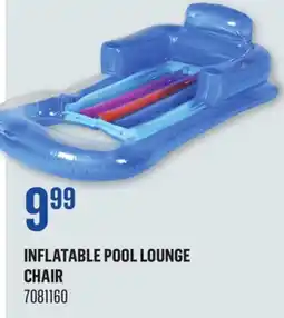 Canac Inflatable Pool Lounge Chair offer