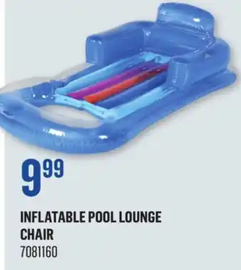 Canac Inflatable Pool Lounge Chair offer