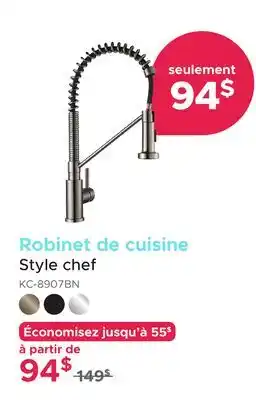 Bath Depot Robinet de cuisine Style chef offer