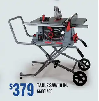 Canac Table Saw 10 in offer