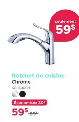 Bath Depot Robinet de cuisine Chrome offer