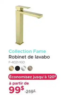 Bath Depot Collection Fame Robinet de lavabo offer