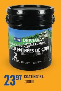 Canac Driveway Sealer offer