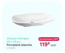 Bath Depot Vasque allongée 24 x 15 po offer