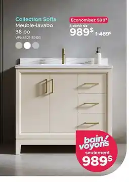 Bath Depot Collection Sofia Meuble-lavabo offer