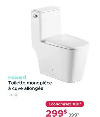 Bath Depot Howard Toilette monopièce à cuve allongée offer