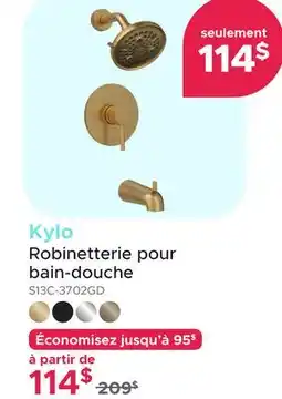 Bath Depot Kylo Robinetterie pour bain-douche offer