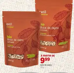 Avril Noix de cajou offer