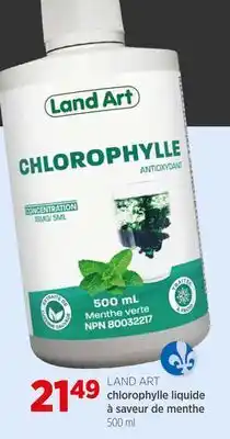Avril LAND ART chlorophylle liquide à saveur de menthe offer