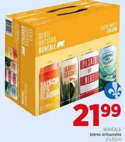 Avril BORÉALE bières artisanales offer