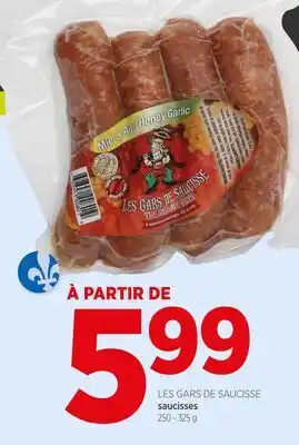 Avril saucisses offer