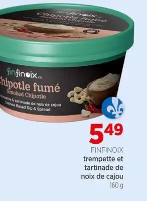 Avril trempette et tartinade de noix de cajou offer