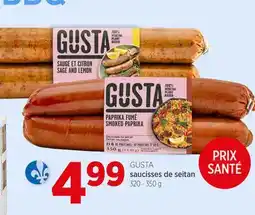Avril Saucisses de seitan offer