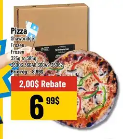 Mayrand Pizza Shawbridge 325 g to 385 g Quebec offer
