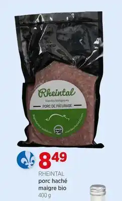 Avril Porc haché maigre bio offer