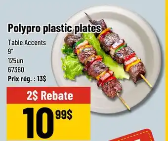 Mayrand Polypro Plastic Plate 9 offer