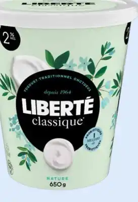 Avril Yogourt classique offer