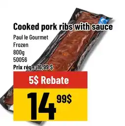 Mayrand Frozen Cooked Pork Ribs Paul le Gourmet Quebec offer
