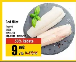 Mayrand Thawed Cod Fillet offer