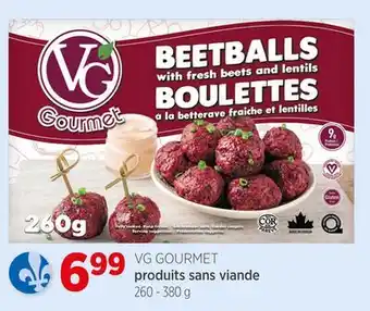 Avril Produits sans viande offer