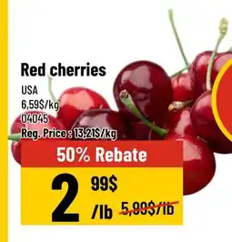 Mayrand Red cherries offer