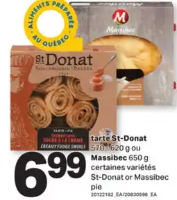 L'Intermarché TARTE 570 - 620 G OU MASSIBEC 650 G offer