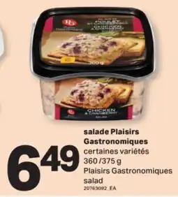 L'Intermarché SALADE PLAISIRS GASTRONOMIQUES, 360 /375 G offer