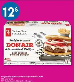 L'Intermarché BURGERS DE BŒUF DONAIR À LA MANIÈRE D'HALIFAX, 668 G offer