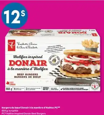 L'Intermarché BURGERS DE BŒUF DONAIR À LA MANIÈRE D'HALIFAX, 668 G offer
