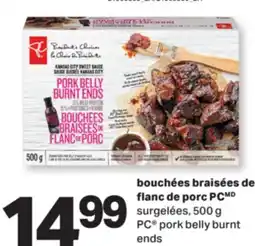 L'Intermarché BOUCHÉES BRAISÉES DE FLANC DE PORC | PORK BELLY BURNT ENDS, 500 G offer