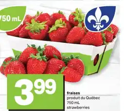 L'Intermarché FRAISES | STRAWBERRIES, 750 ML offer