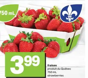 L'Intermarché FRAISES | STRAWBERRIES, 750 ML offer