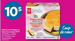 L'Intermarché GÂTEAU AU FROMAGE AU LASSI À LA MANGUE | MANGO LASSI CHEESECAKE, 420/600 G offer
