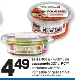 L'Intermarché SALSA 300 G - 430 ML OU GUACAMOLE 227 G | SALSA OR GUACAMOLE offer