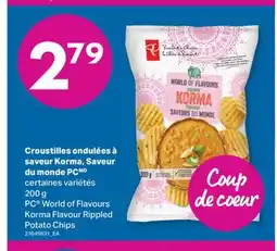 L'Intermarché CROUSTILLES ONDULÉES À SAVEUR KORMA, SAVEUR DU MONDE, 200 G offer
