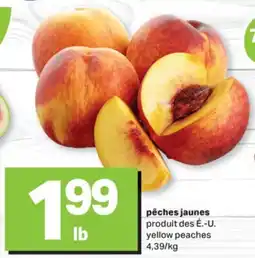 L'Intermarché PÊCHES JAUNES | YELLOW PEACHES offer