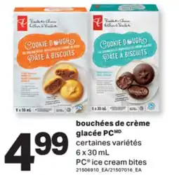 L'Intermarché BOUCHÉES DE CRÈME GLACÉE | ICE CREAM BITES, 6 X 30 ML offer