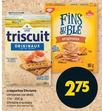 L'Intermarché CRAQUELINS | CRACKERS, 175 - 200 G offer