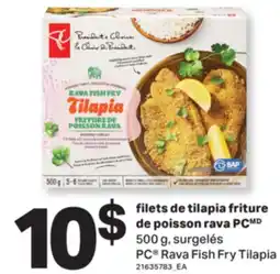 L'Intermarché FILETS DE TILAPIA FRITURE DE POISSON RAVA | RAVA FISH FRY TILAPIA, 500 G offer