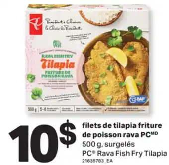 L'Intermarché FILETS DE TILAPIA FRITURE DE POISSON RAVA | RAVA FISH FRY TILAPIA, 500 G offer