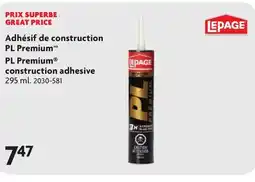 Home Hardware PL Premium Construction Adhesive offer