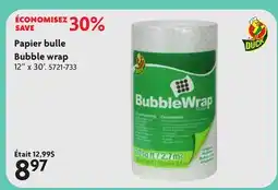 Home Hardware Papier bulle Bubble wrap offer