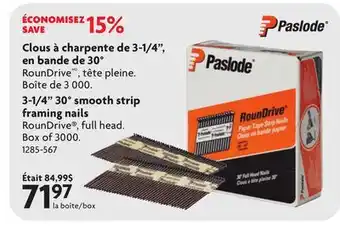 Home Hardware 3-1/4 30° Smooth Strip Framing Nails offer