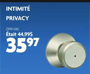 Home Hardware LATTITUDE & BOWERY DOOR HARDWARE PRIVACY offer
