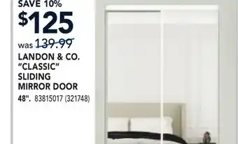 RONA LANDON & CO. CLASSICSLIDING MIRROR DOOR offer